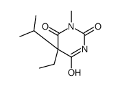 5-Ethyl-5-isopropyl-1-methylbarbituric acid结构式