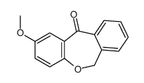 2-Methoxydibenzo[b,e]oxepin-11(6H)-one Structure