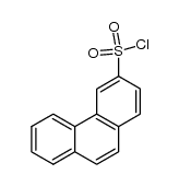 Phenanthrene-3-sulphonyl chloride Structure
