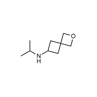 N-异丙基-2-氧杂螺[3.3]庚-6-胺结构式