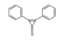 2,3-diphenylcyclopropen-1-thione结构式