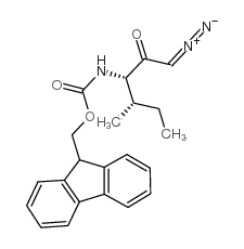 Fmoc-L-Ile-CHN2 structure