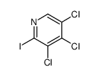3,4,5-trichloro-2-iodopyridine Structure