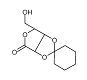 2 3-O-CYCLOHEXYLIDENE-D-RIBONIC ACID Structure