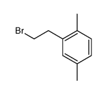 2-(2-Bromoethyl)-1,4-dimethylbenzene structure