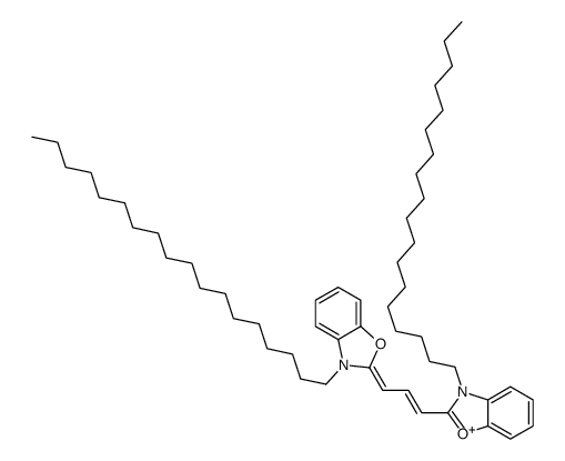 3 3'-DIOCTADECYLOXACARBOCYANINE PERCHLOR结构式