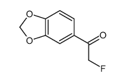 Ethanone, 1-(1,3-benzodioxol-5-yl)-2-fluoro- (9CI) structure