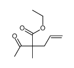 ethyl 2-acetyl-2-methylpent-4-enoate结构式