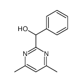 (4,6-Dimethylpyrimidin-2-yl)(phenyl)Methanol结构式