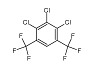 4,5,6-trichloro-1,3-bis(trifluoromethyl)benzene Structure