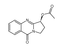 (S)-acetylvasicinone Structure
