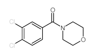 (3,4-dichlorophenyl)-morpholin-4-yl-methanone Structure