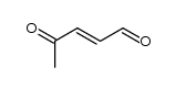 trans-4-oxo-2-pentenal Structure