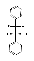 (1R*,2R*)-1-fluoro-2-hydroxy-1,2-diphenylethane Structure