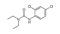 N'-(2,4-dichlorophenyl)-N,N-diethylurea结构式