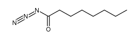 octanoyl azide Structure