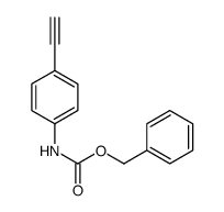benzyl N-(4-ethynylphenyl)carbamate Structure