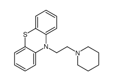 10-(2-Piperidinoethyl)-10H-phenothiazine structure