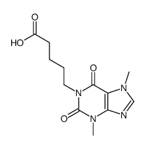 1H-Purine-1-pentanoic acid, 2,3,6,7-tetrahydro-3,7-dimethyl-2,6-dioxo- picture