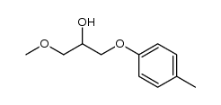 1-methoxy-3-p-tolyloxy-propan-2-ol结构式