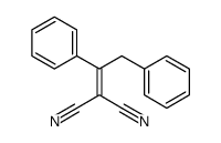 2-(1,2-diphenylethylidene)propanedinitrile结构式