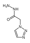 2-(1,2,3-三唑基)乙酰肼结构式