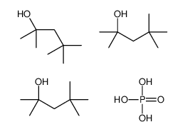 phosphoric acid,2,4,4-trimethylpentan-2-ol Structure