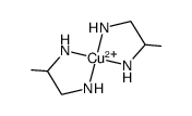 (1,2-diaminopropane)2Cu(II)(2+) Structure