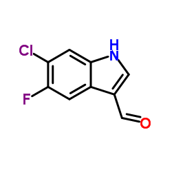 6-Chloro-5-fluoro-1H-indole-3-carbaldehyde picture
