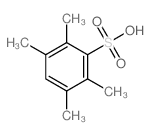2,3,5,6-tetramethylbenzenesulfonic acid Structure