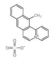 Naphtho[2,3-a]quinolizinium, 13-methyl- perchlorate结构式