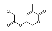 2-(2-chloroacetyl)oxyethyl 2-methylprop-2-enoate Structure