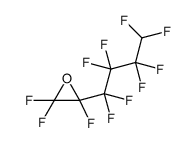 2,2,3-Trifluoro-3-(1,1,2,2,3,3,4,4-octafluorobutyl)oxirane结构式