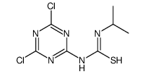 1-(4,6-Dichloro-1,3,5-triazin-2-yl)-3-isopropylthioure Structure
