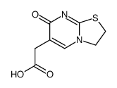 2-(3,7-dihydro-7-oxo-2H-thiazolo[3,2-a]pyrimidin-6-yl)aceticacid structure