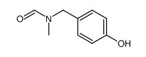 N-(4-Hydroxy-benzyl)-N-methyl-formamid结构式