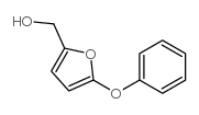 (5-phenoxy-2-furyl)methanol structure