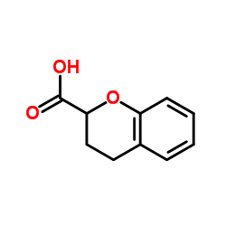 2-Chromanecarboxylic acid structure