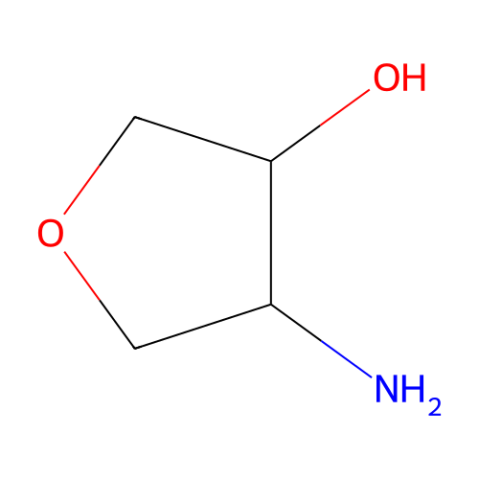 3-Furanol,4-aminotetrahydro-,(3R,4R)-rel-(9CI) Structure