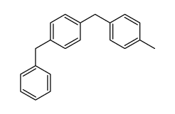 1-benzyl-4-[(4-methylphenyl)methyl]benzene Structure