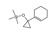 (1-(cyclohex-1-en-1-yl)cyclopropoxy)trimethylsilane结构式