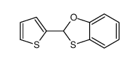 2-thiophen-2-yl-1,3-benzoxathiole结构式