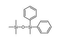 trimethyl-[methyl(diphenyl)silyl]oxysilane Structure
