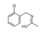 ACETAMIDE, N-[(2-CHLOROPHENYL)METHYL]- structure