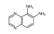 5,6-Quinoxalinediamine Structure