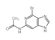 Acetamide, N-(4-bromo-3H-imidazo[4,5-c]pyridin-6-yl)-结构式