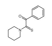 1-phenyl-2-(piperidin-1-yl)-2-thioxoethan-1-one Structure