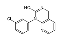 1-(3-chlorophenyl)-3,4-dihydropyrido[2,3-d]pyrimidin-2-one Structure