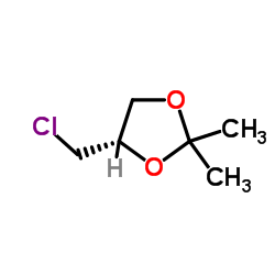 (S)-(-)-4-(Chloromethyl)-2,2-dimethyl-1,3-dioxolane structure