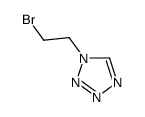 1-(2-bromoethyl)tetrazole结构式